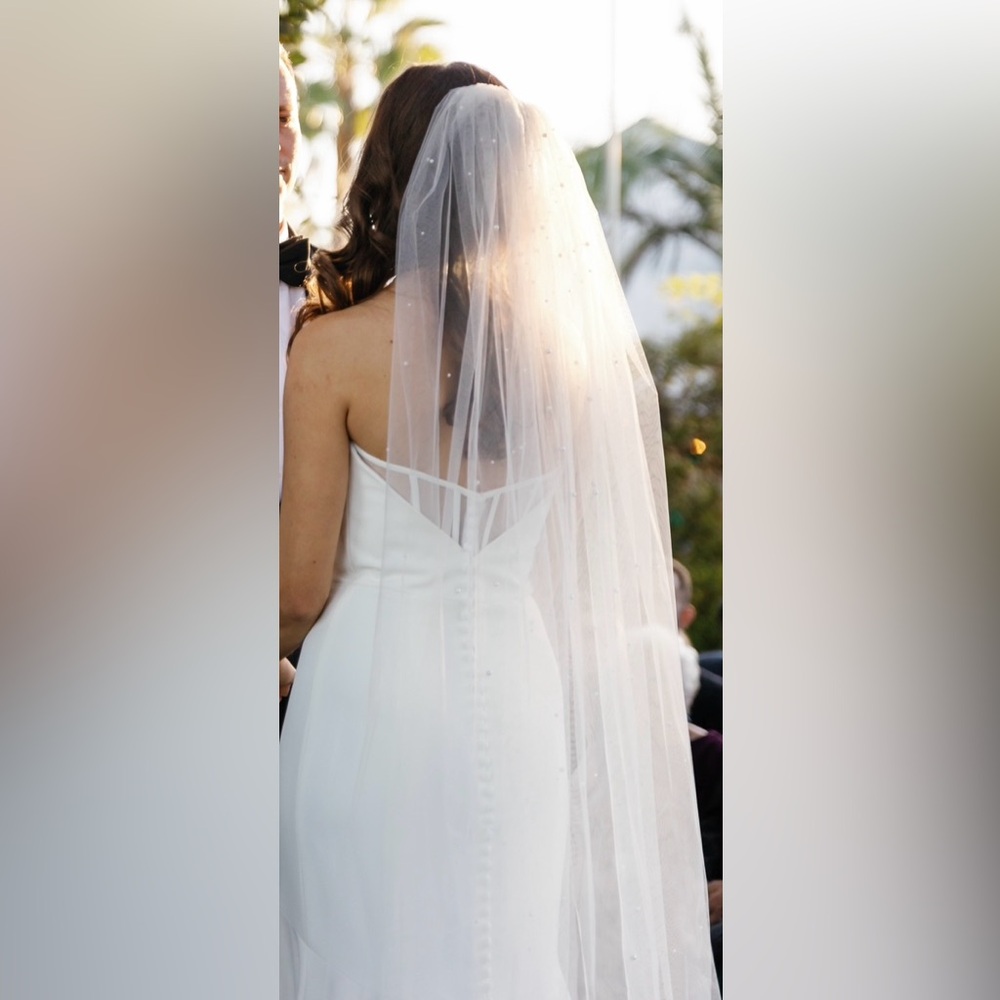 Stunning Pearl Veil